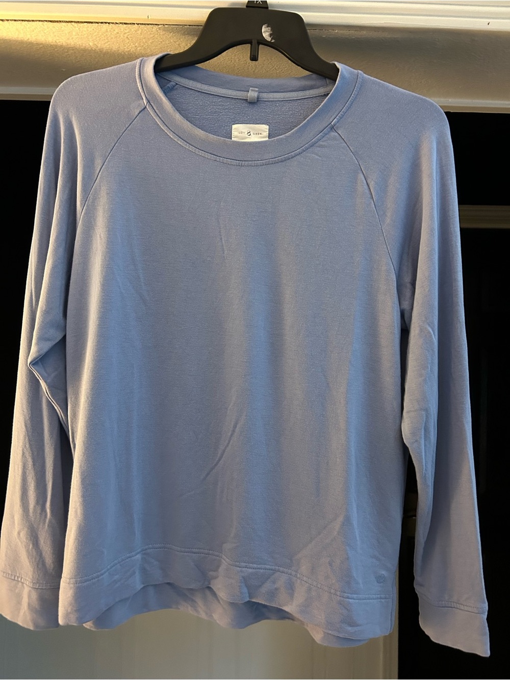 Lou & Grey Light Blue Long-Sleeve Crewneck Sweatshirt
